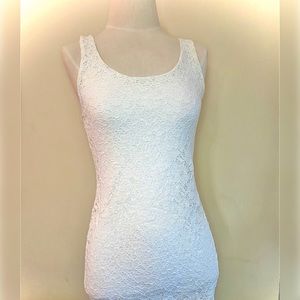 Ambience Apparel White Lace Dress